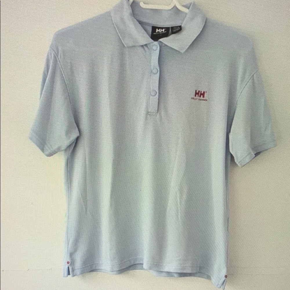 Helly Hansen Light Blue Short Sleeve Polo